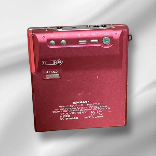Sharp Portable Md Players Md-St521-P