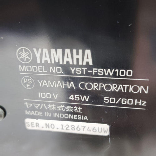 Yamaha Subwoofers Yst-Fsw100