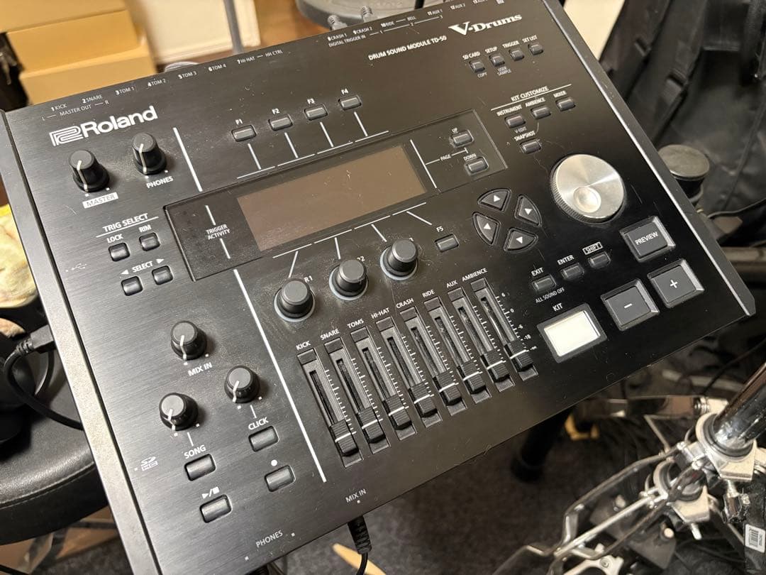 Roland Electronic Drums Td-50 Ver