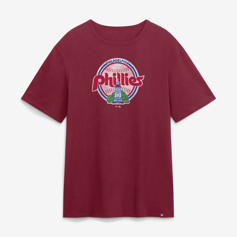 Fanatics Short Sleeve (T -Shirt) Mens Burgundy Philadelphia Phillies Alternate