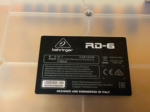Behringer Rhythm Machine Rd-6