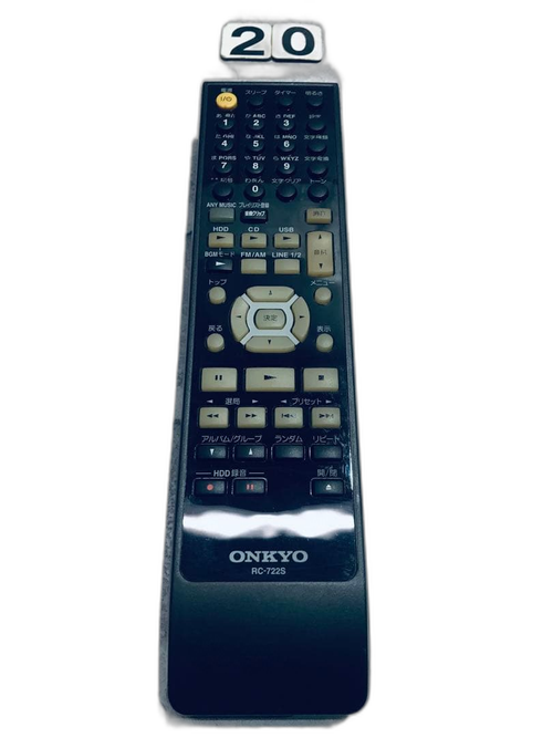 Remote Control For Tv ]Onkyo Rc-722S