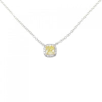 Tiffany Necklace 0.24Ct Fvy If