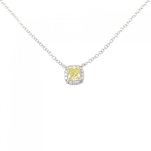 Tiffany Necklace 0.24Ct Fvy If