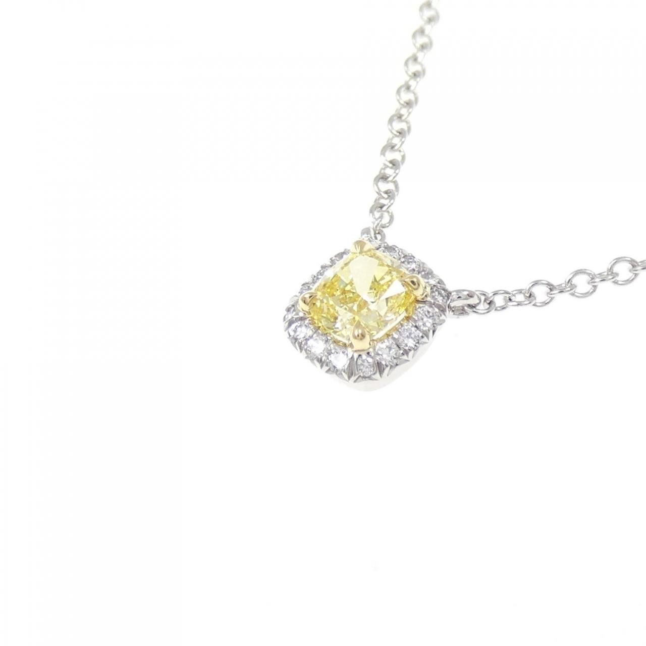 Tiffany Necklace 0.24Ct Fvy If