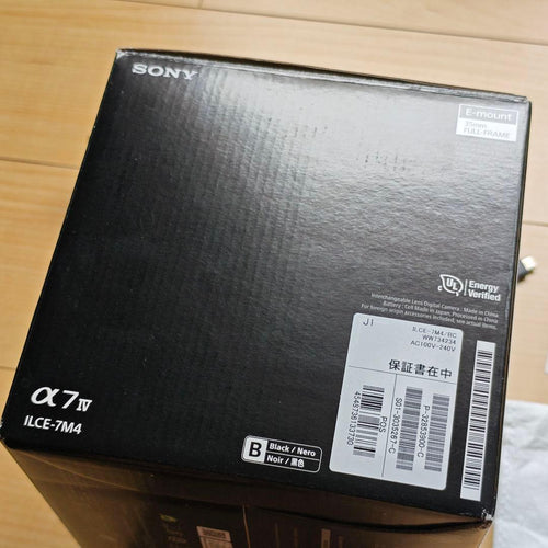 Sony Mirrorless Interchangeable Lens Cameras 7Iv Ilce-7M4