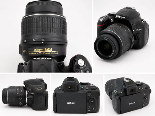 Nikon Digital Slrs D5200 Af-S Dx Nikkor 18-55Mm
