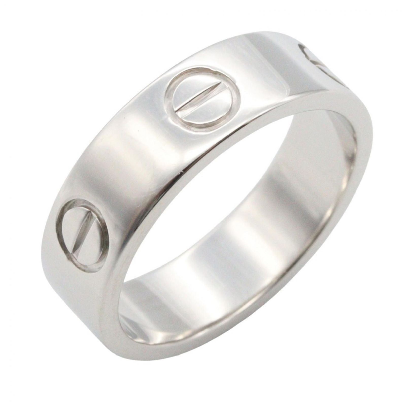 Cartier Ring K18Wg Used A