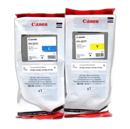 Ink Cartridge/Refilled Pfi-207C Pfi-207Y 2026