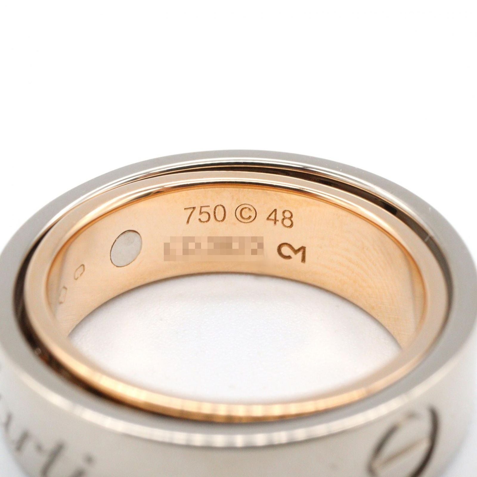 Cartier Ring K18Wg K18Pg Used A