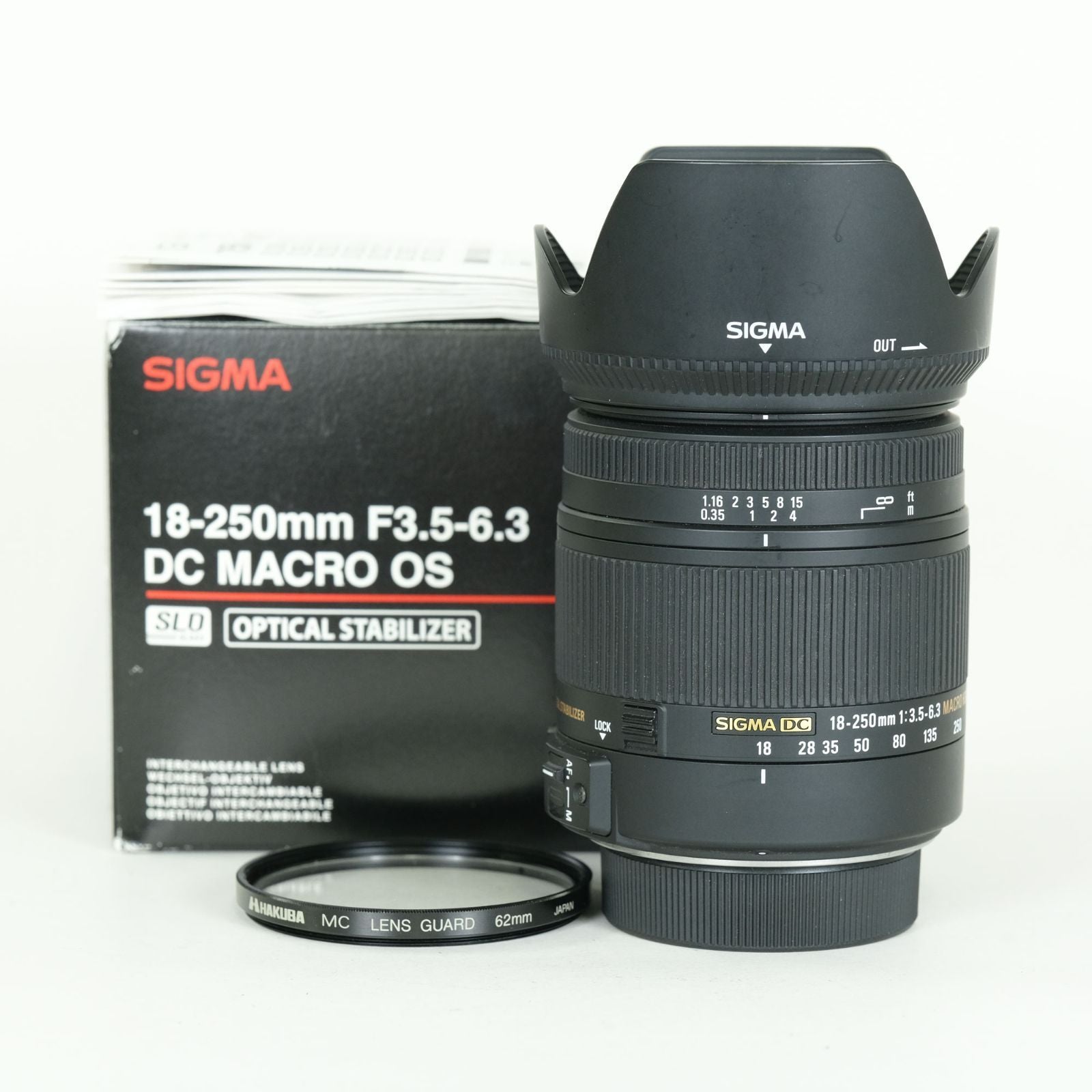 Sigma Lens (Zoom) 18-250Mm F3.5-6.3 Dc Macro Os Hsm F
