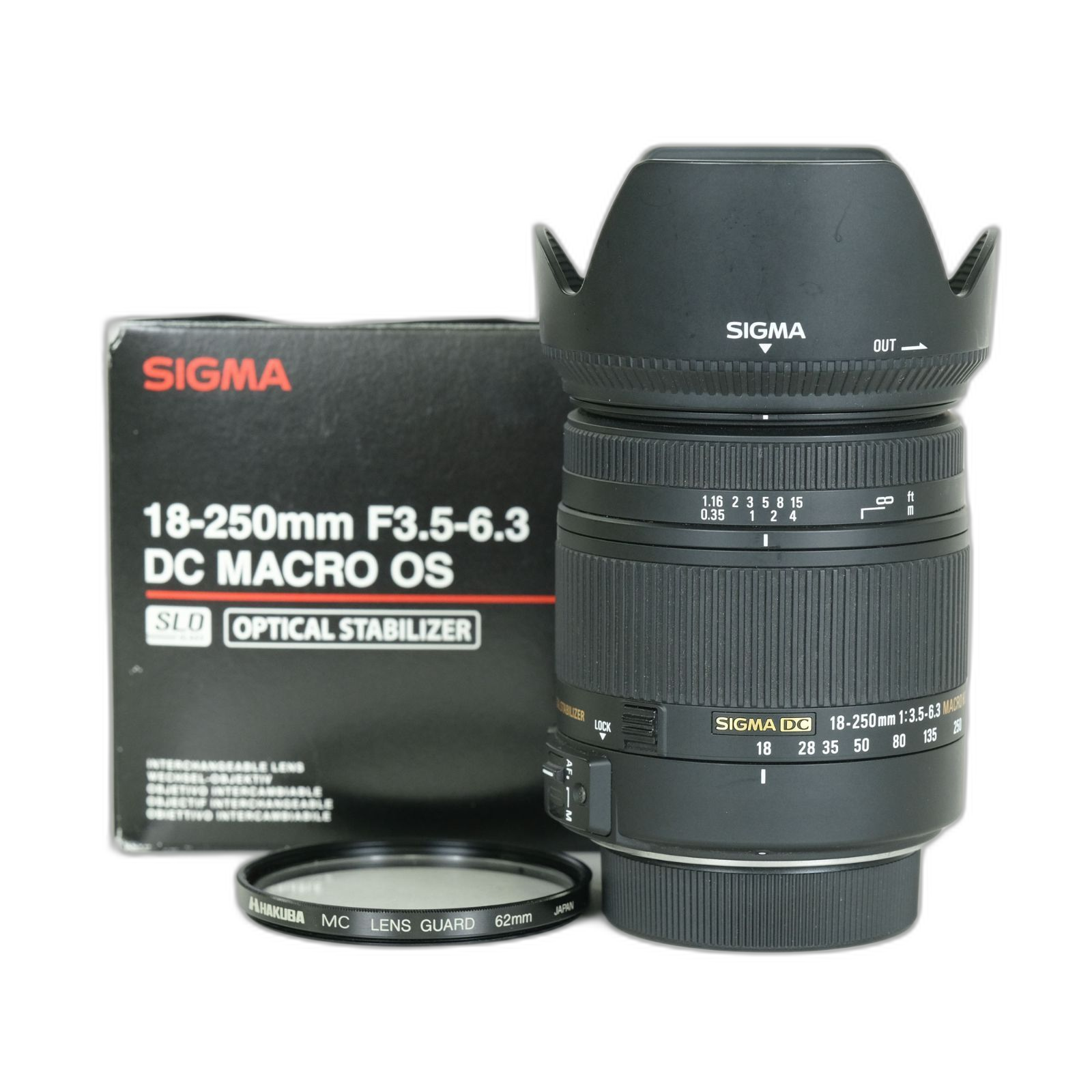 Sigma Lens (Zoom) 18-250Mm F3.5-6.3 Dc Macro Os Hsm F