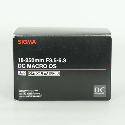Sigma Lens (Zoom) 18-250Mm F3.5-6.3 Dc Macro Os Hsm F