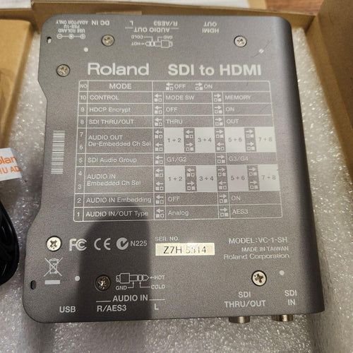 Roland Other Vc-1-Sh Sdi To Hdmi
