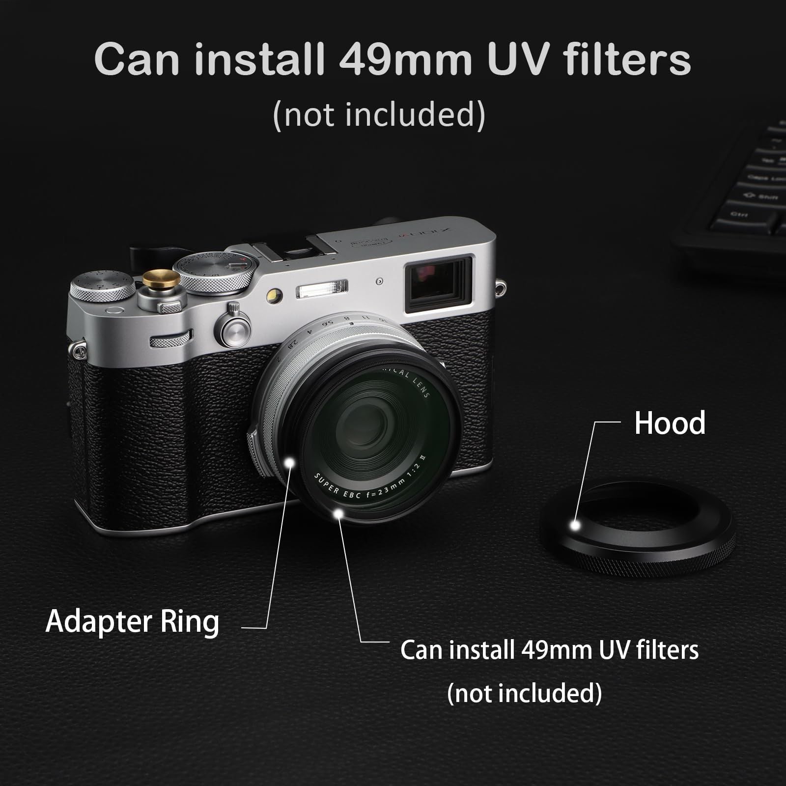 Others Haoge Lh-X51B 2 1 For Fujifilm X100Vi Fuji Finepix X100V