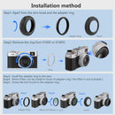 Others Haoge Lh-X51B 2 1 For Fujifilm X100Vi Fuji Finepix X100V