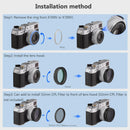 Lens Hood Haoge Luv-X54B Mc Uv Ultraviolet For Fujifilm X100Vi Fuji X100V