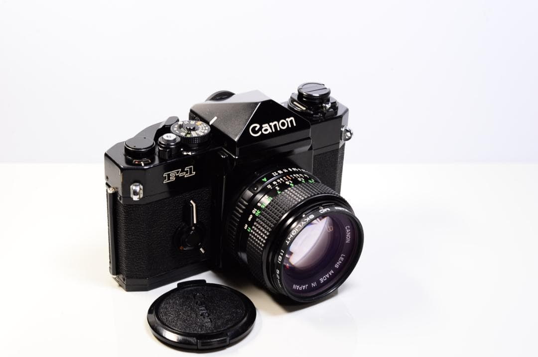 Canon Slr Cameras (Film) F-1 New Fd50Mm1.4