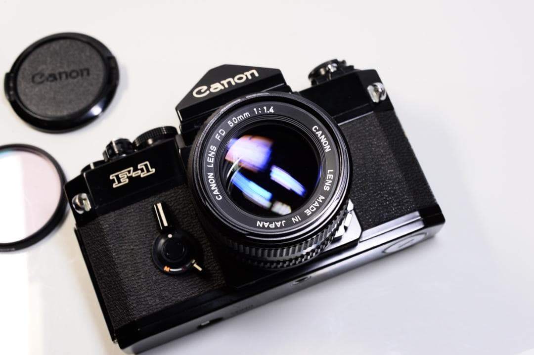 Canon Slr Cameras (Film) F-1 New Fd50Mm1.4