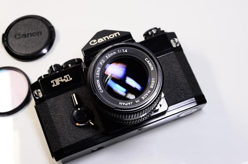 Canon Slr Cameras (Film) F-1 New Fd50Mm1.4
