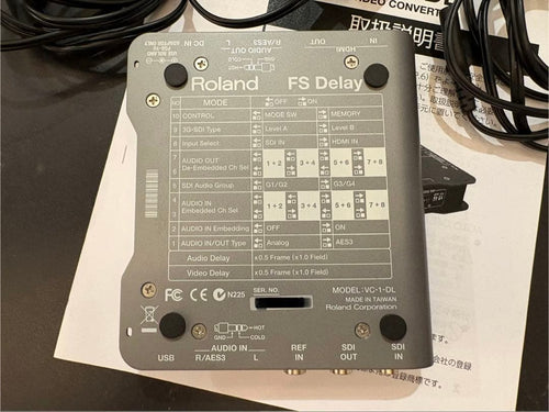 Roland Others Vc-1-Dl 3Gsdi Hdmi