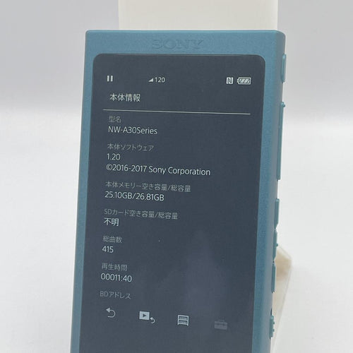 Sony Digital Audio Players Walkman Nw-A36 32Gb