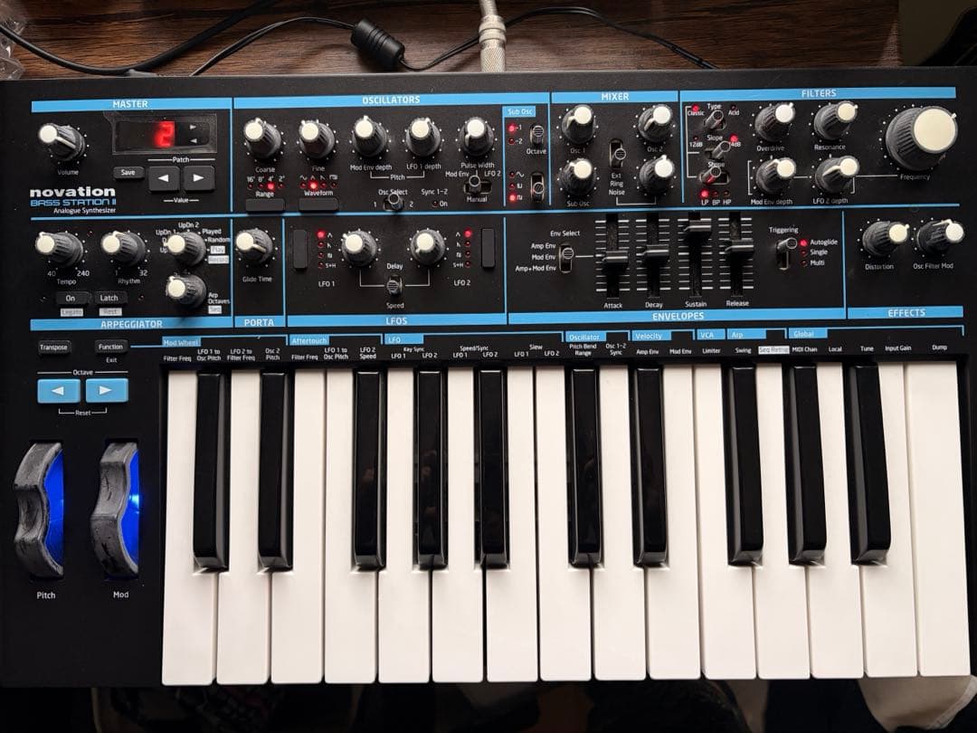 Analog Synthesizers Novation Bass Station