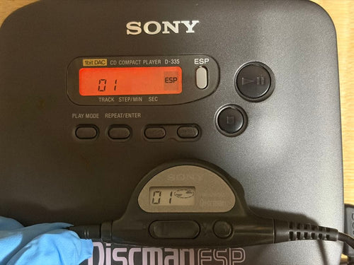 Sony Portable Cd Players Diskman D-335