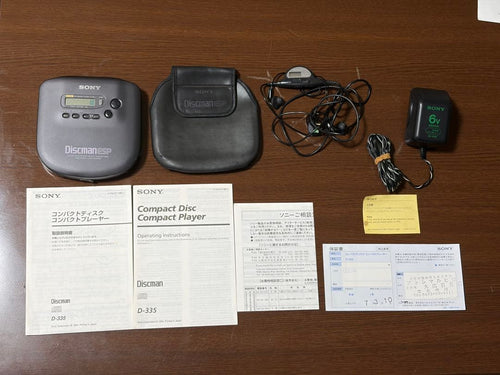 Sony Portable Cd Players Diskman D-335