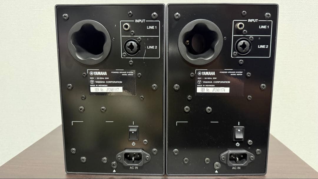 Yamaha Studio Monitor Speakers Msp3A