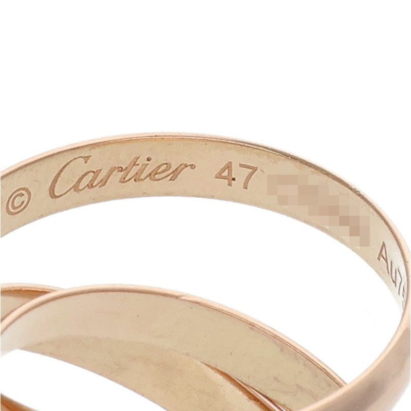 Cartier Ring K18Pg/3 47/7.5