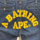 Apee By A Bathing Ape Other 1118 Bape Logo Denim Cropped Pants