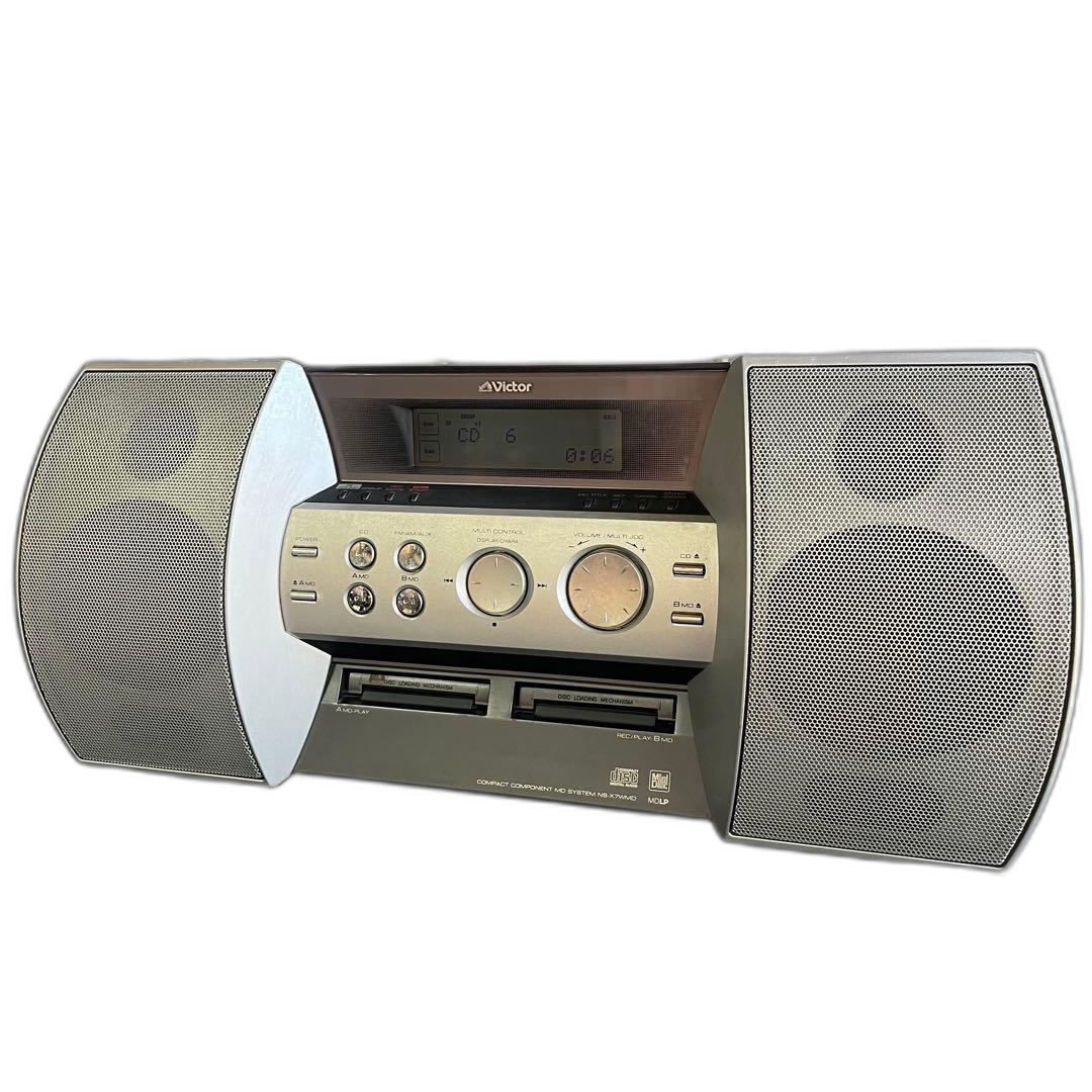 Victor Cd Md Cassette Deck Ns-X7Wmd A