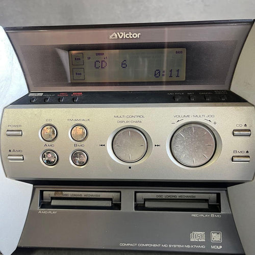 Victor Cd Md Cassette Deck Ns-X7Wmd A