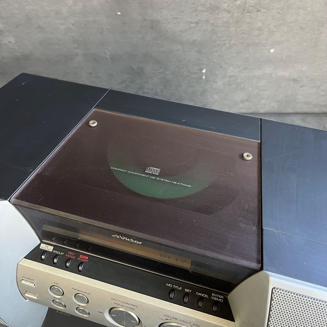 Victor Cd Md Cassette Deck Ns-X7Wmd A