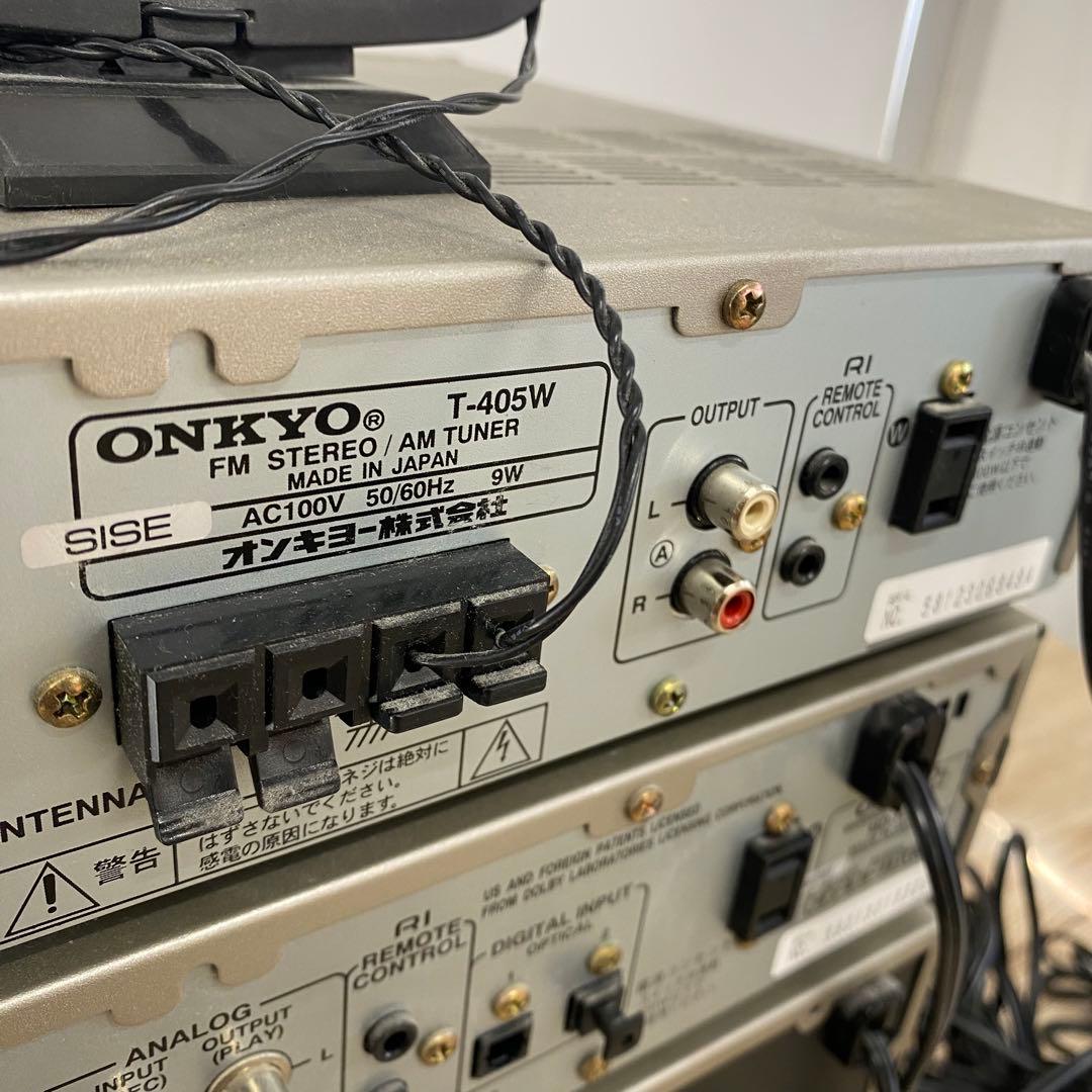 Onkyo Mini Component Systems A-909Ltd C-705Ltd Md-105 E883
