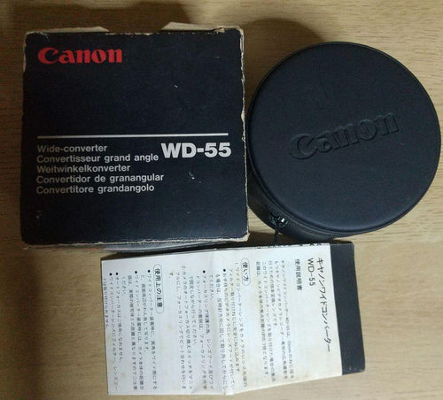 Canon Zoom Lenses Wd-55