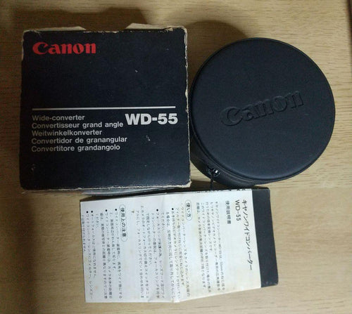 Canon Zoom Lenses Wd-55
