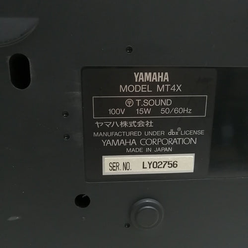 Multi -Track Recorder Yamaha Mtr Mt4X M2470-Htmhh