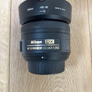 Nikon Prime Lenses Af-S Nikkor F/1.8G