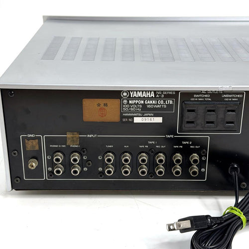 Integrated Amplifiers Yamaha A-3
