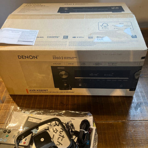 Denon Av Amplifiers Avr-X580Bt
