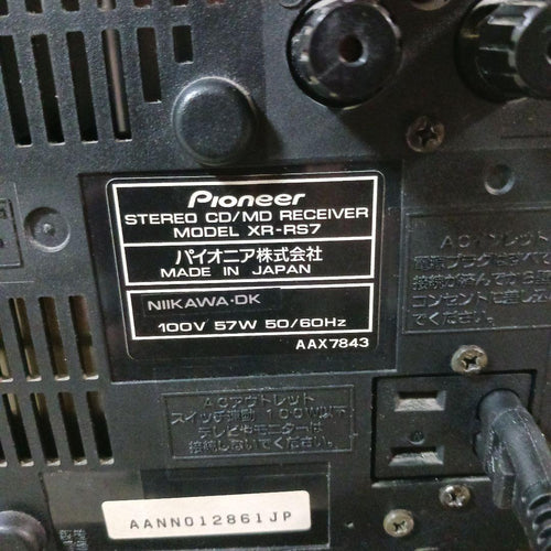 Pioneer Mini -Component Xr-Rs7