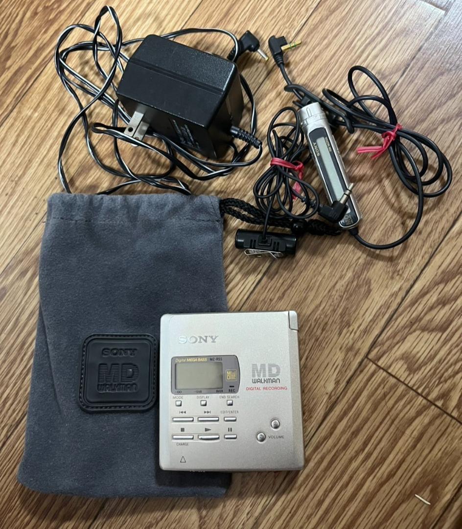 Sony Portable Player Mz-R55 Md