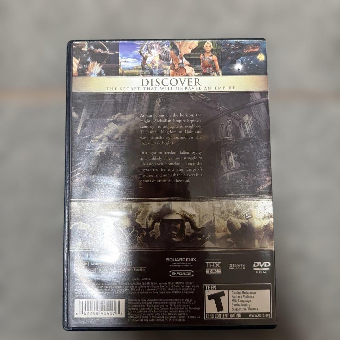 Soft Final Fantasy Xii (Ps2)