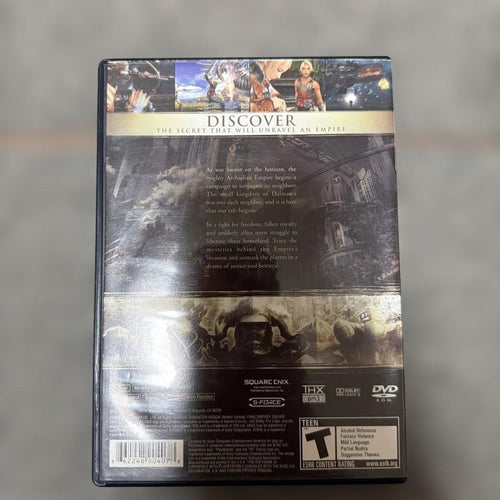 Soft Final Fantasy Xii (Ps2)