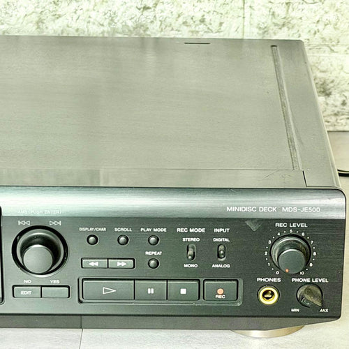 Sony Cd, Md Cassette Decks Mds-Je500