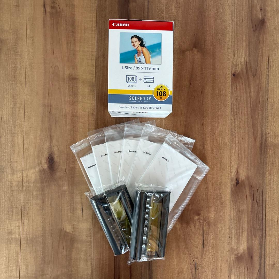 Canon Ink Cartridge/Refilled Selphy Kl-36Ip 3Pack