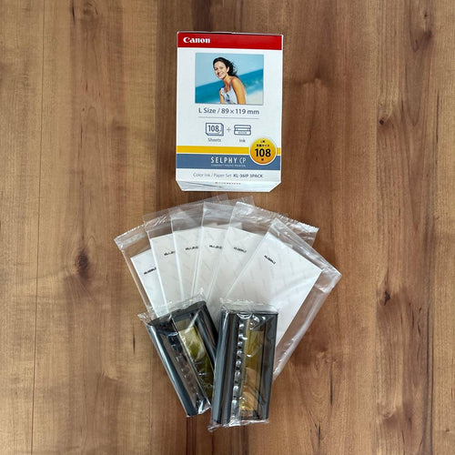 Canon Ink Cartridge/Refilled Selphy Kl-36Ip 3Pack