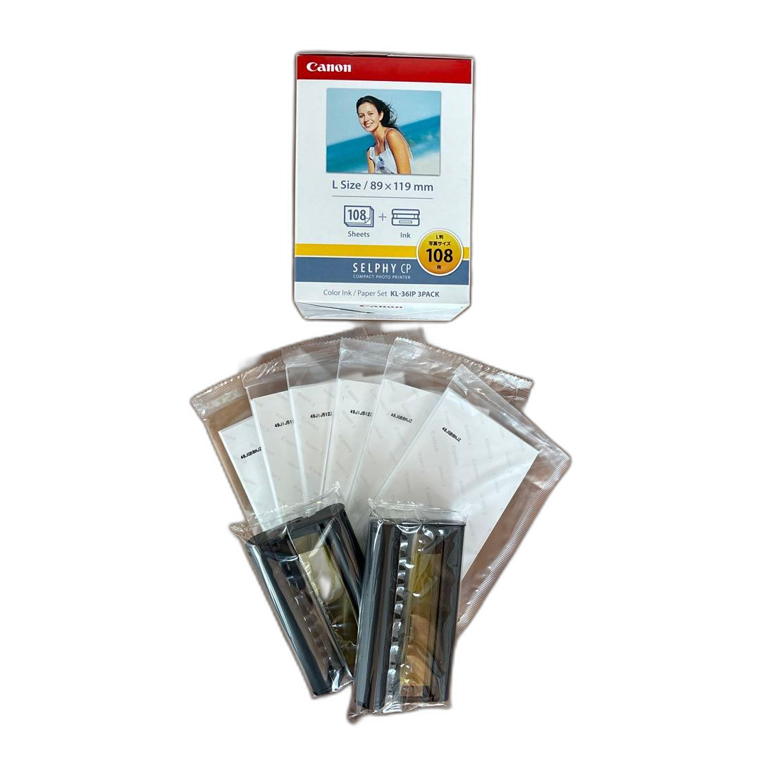 Canon Ink Cartridge/Refilled Selphy Kl-36Ip 3Pack